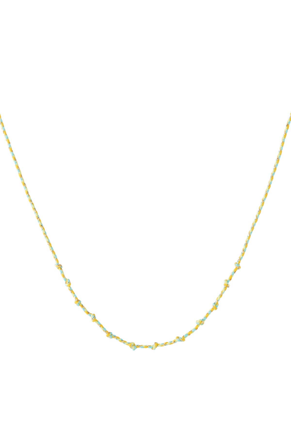 Cotton Chain Necklaces mixed color Casual Daily