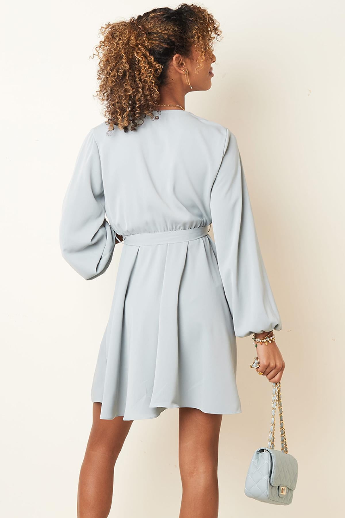 Chiffon dress Black S