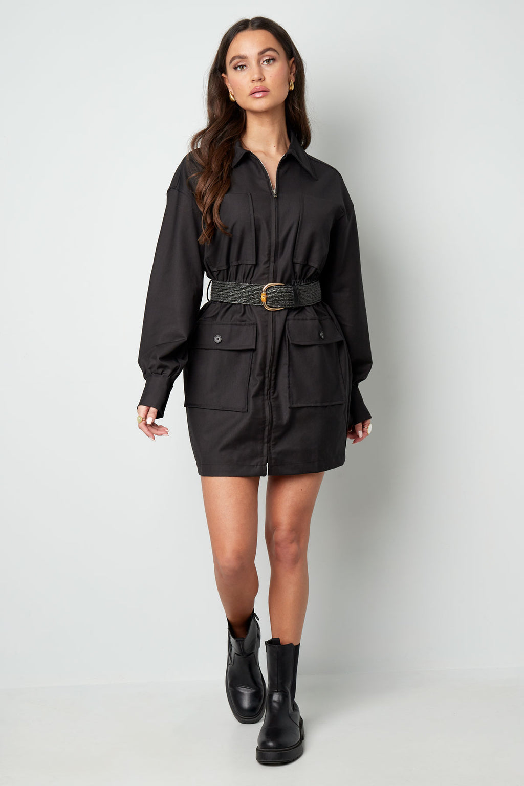 Long sleeve playsuit