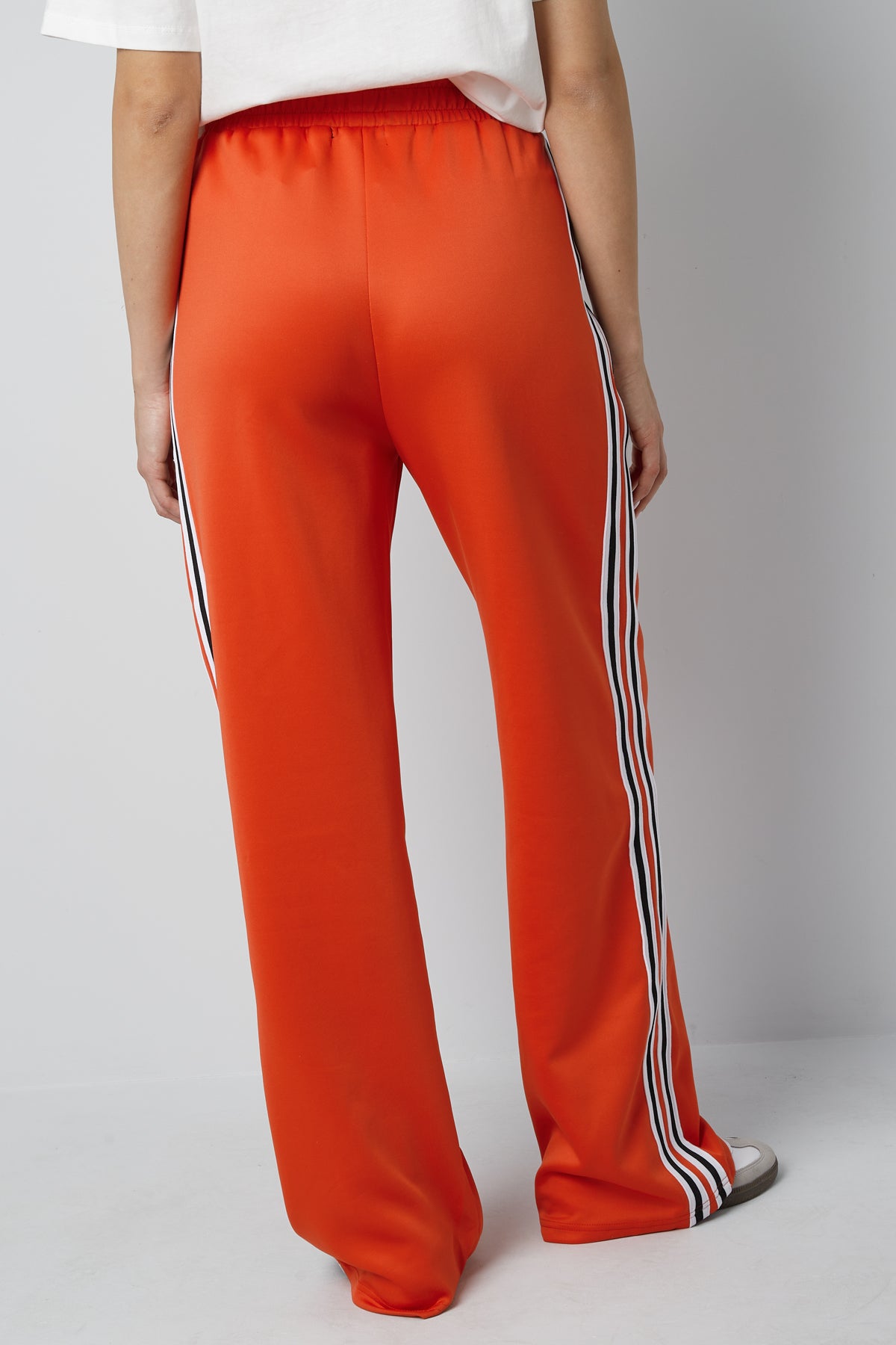 Striped must have pants - red S