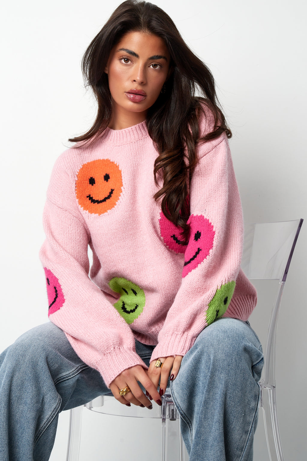 Smiley Knit sweater