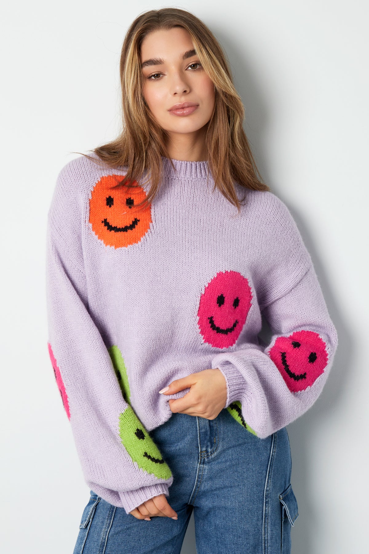 Smiley Knit sweater