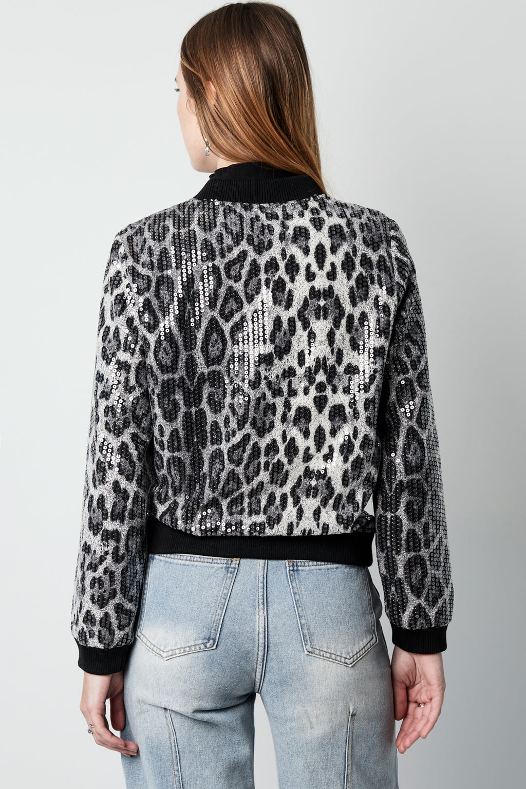 Glitter panther jacket