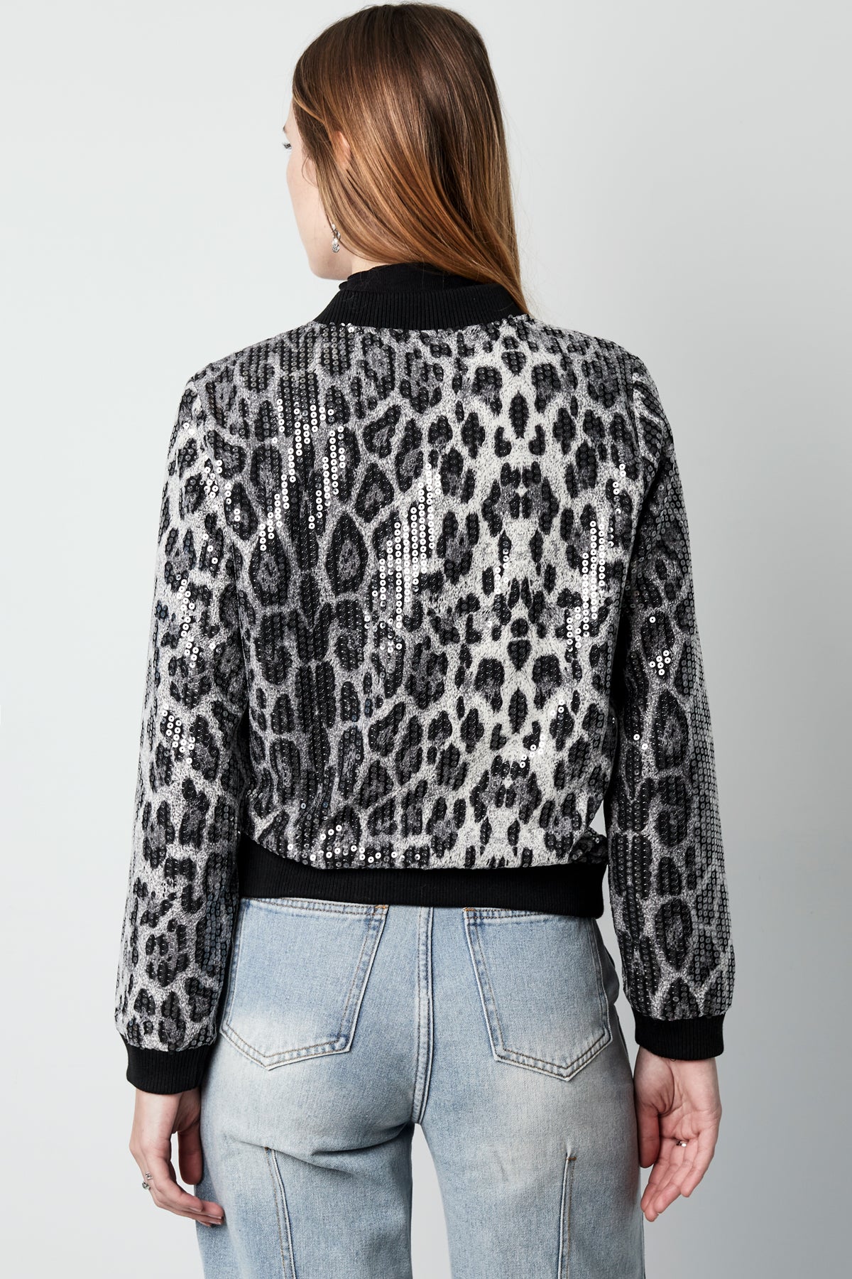 Glitter panther jacket