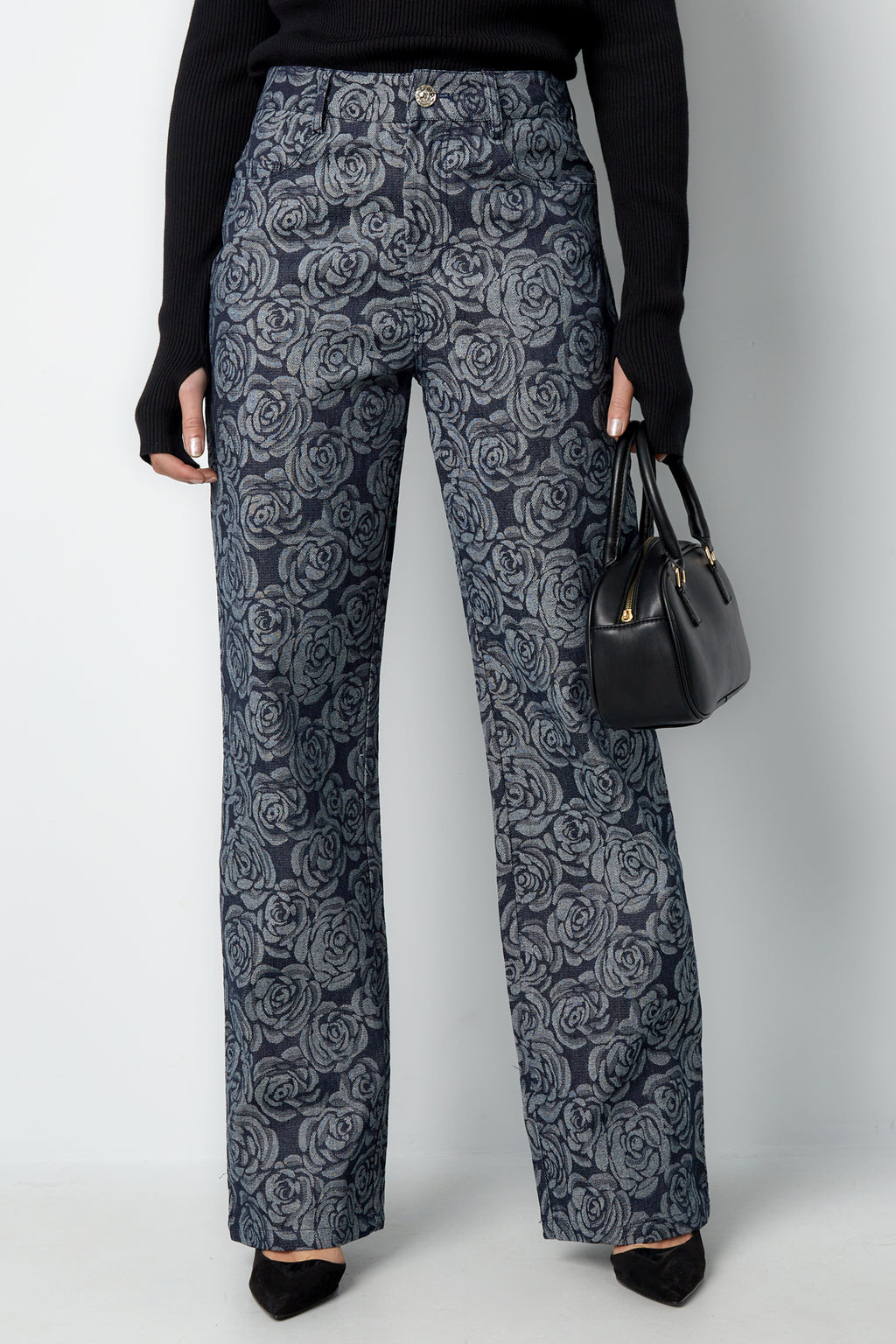 Flower fusion pants