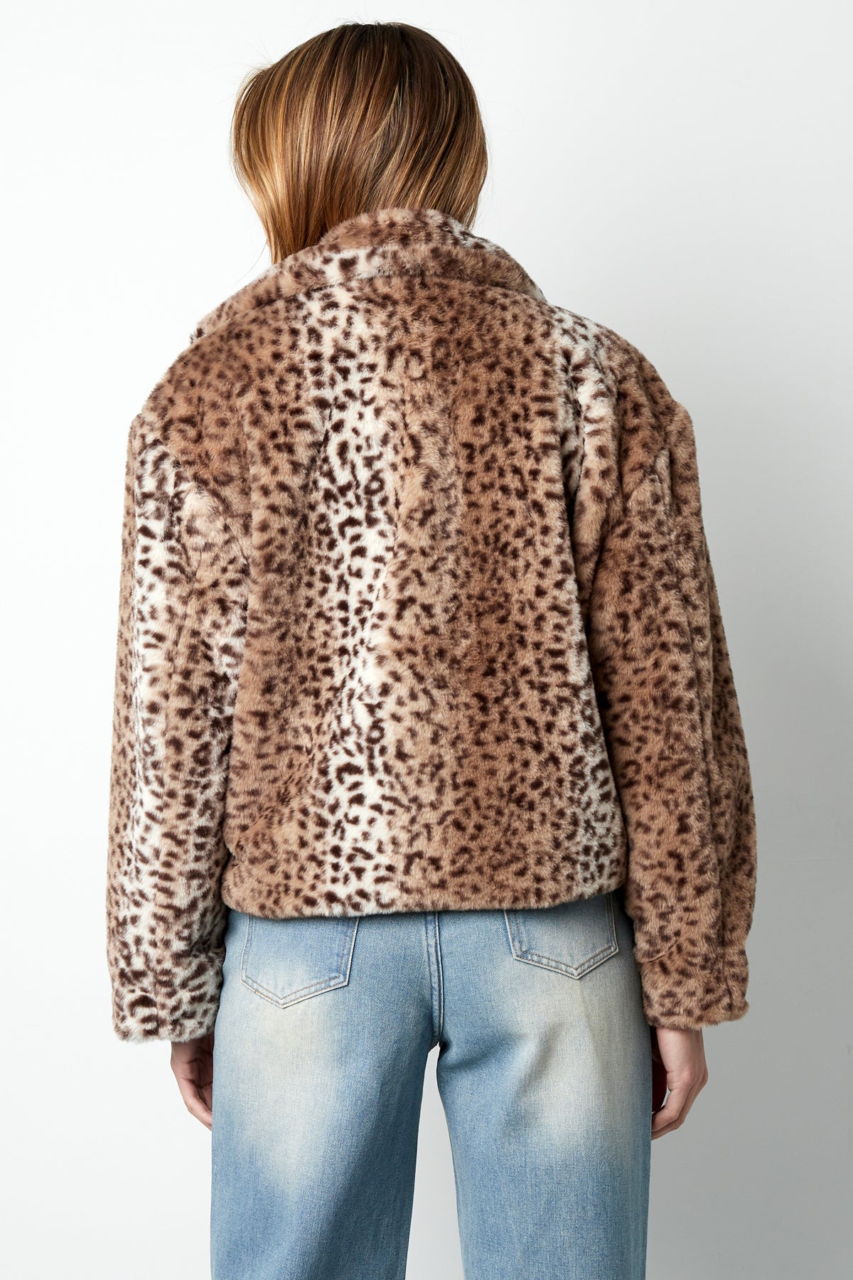 Leopard print jacket