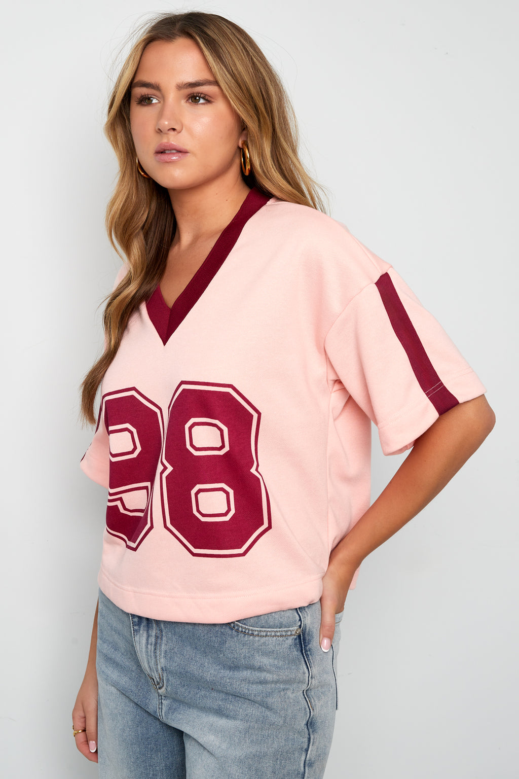 Cropped Football Shirt