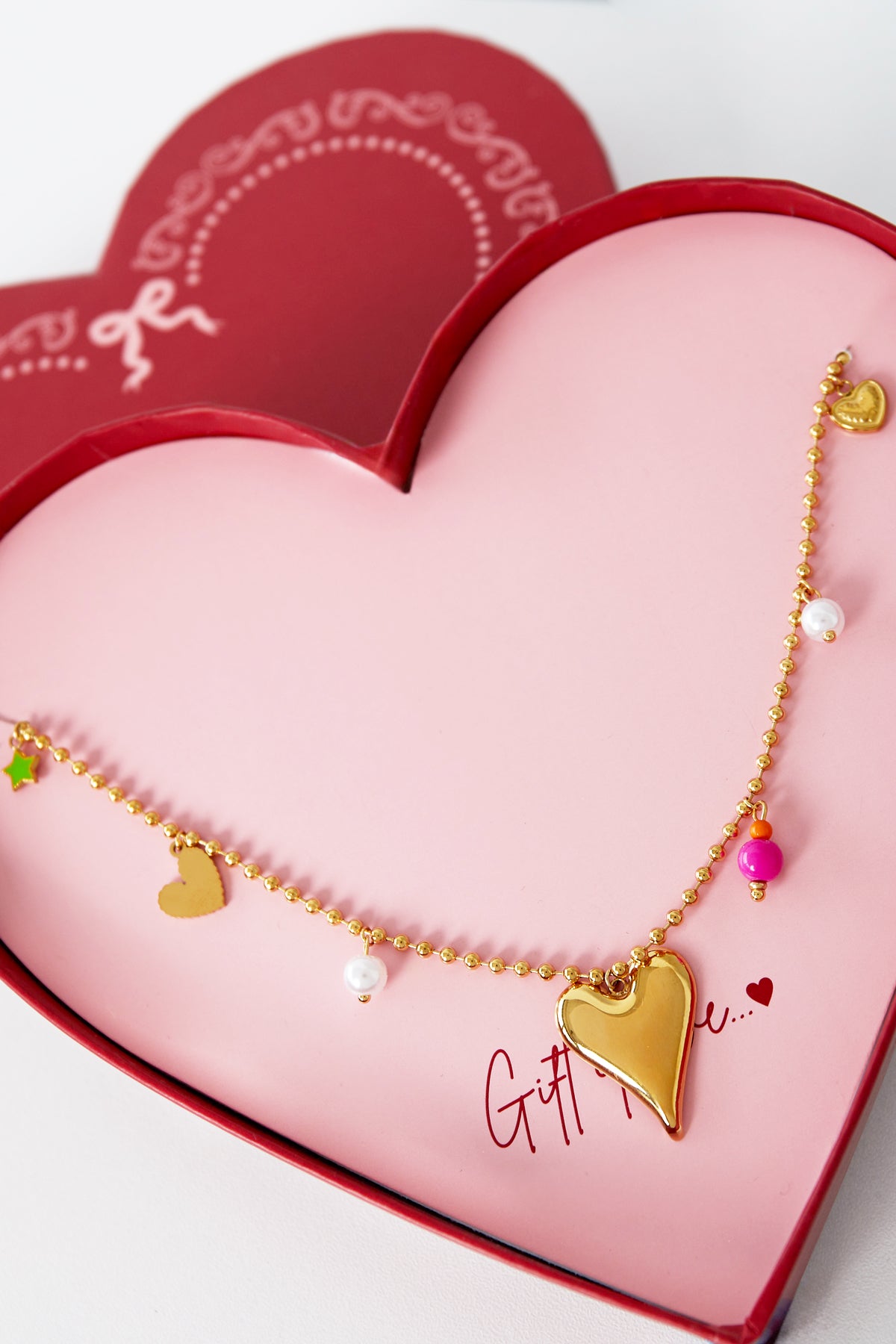 gift of love stainless steel necklace