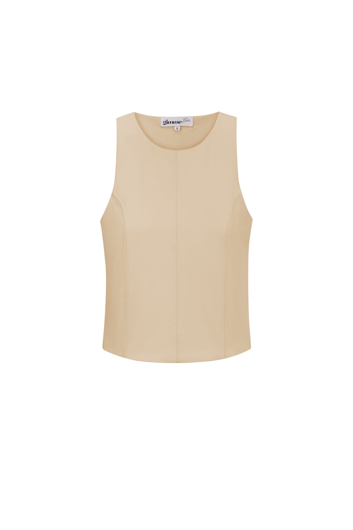 Sporty sleeveless top basic