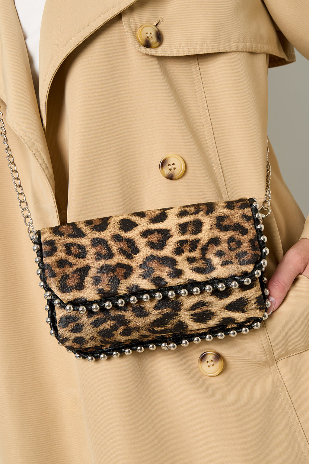 Shoulder Bags Leopard Print Casual PU Daily Accessories