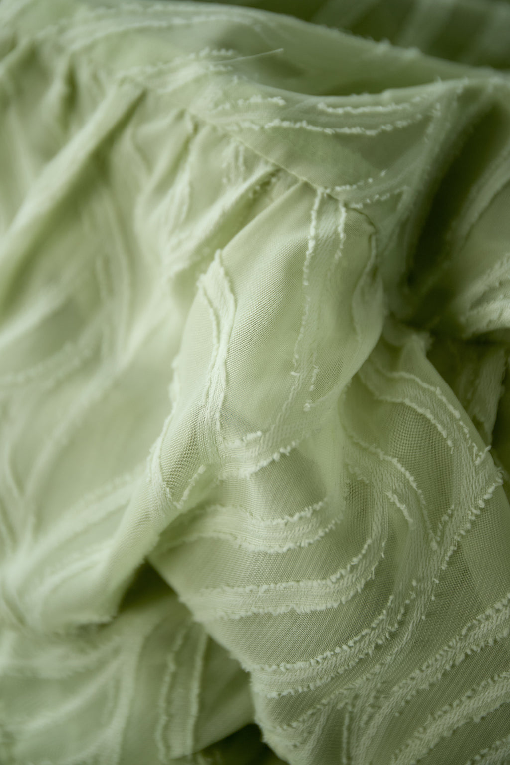 Co-ord Set White Leaves - Skirt