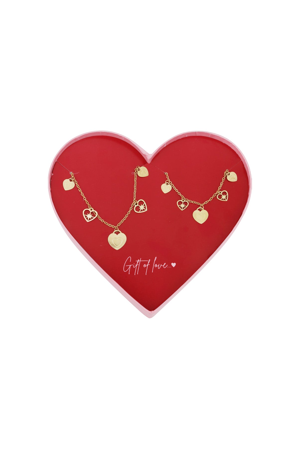 gift of love stainless steel jewelry