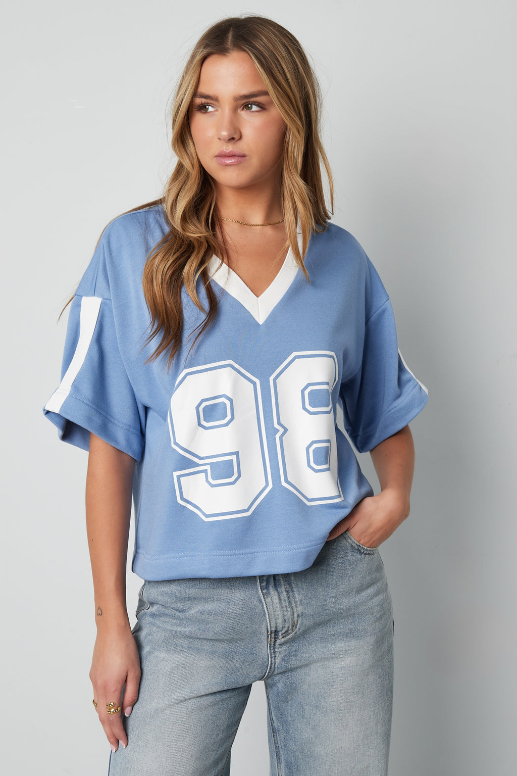 Cropped Football Shirt