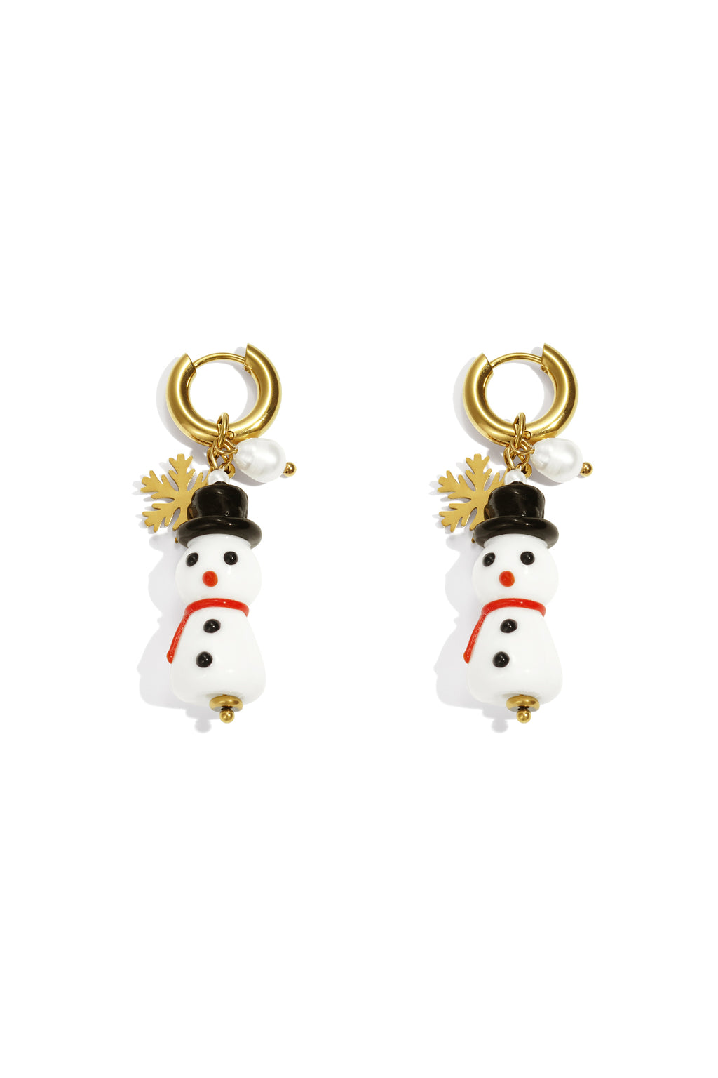 Stainless Steel Drop Earrings Cartoon Casual Christmas Simple Series Women's jewelry