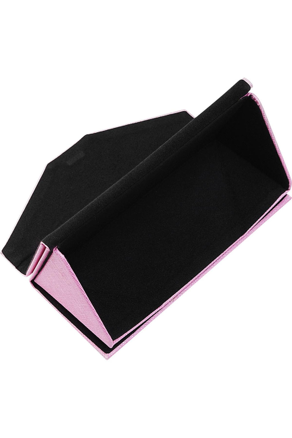 Foldable Triangular Sunglasses Case PU Leather