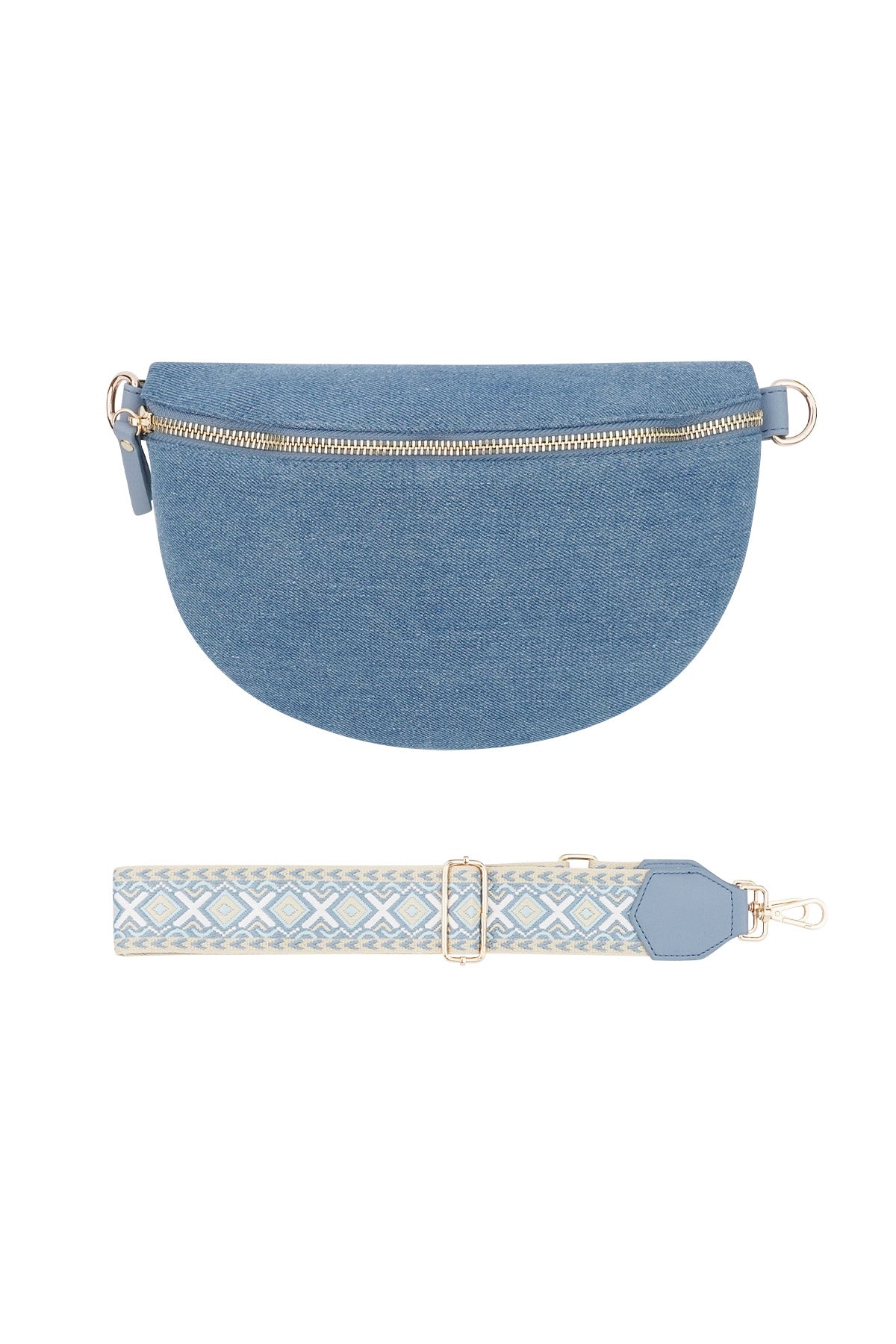 Bronze brilliance shoulder bag - coppery