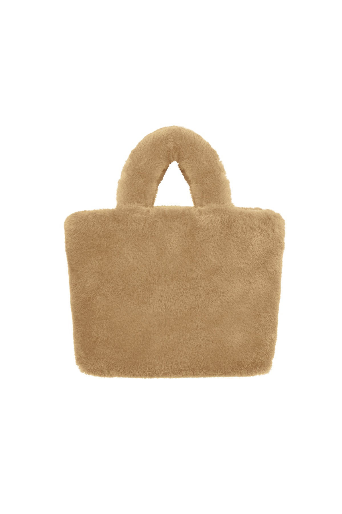 Faux fur city bag small