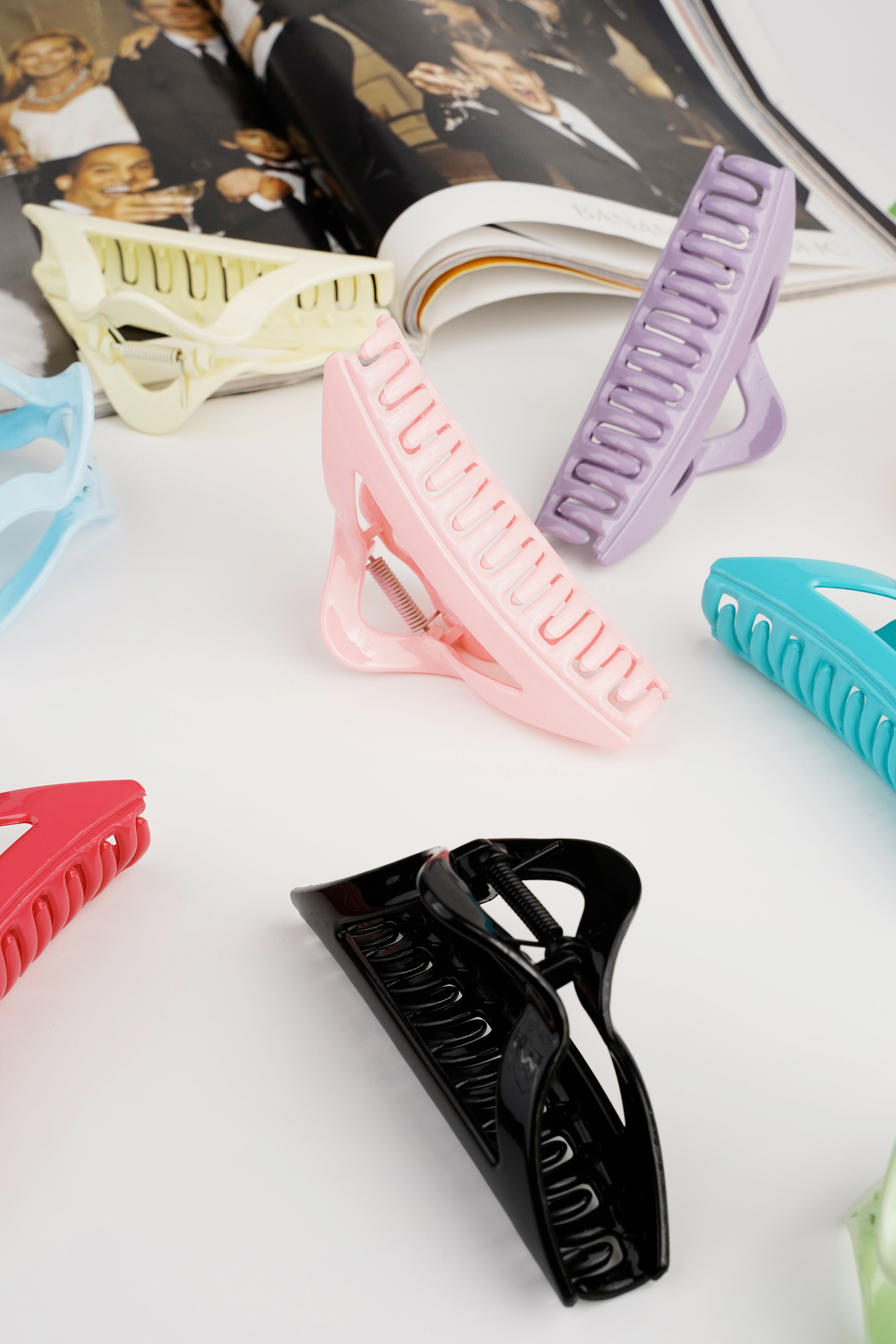 Hair clip summer triangle