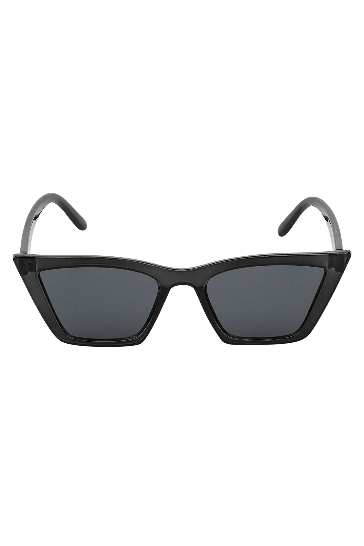 Monochrome cat eye sunglasses