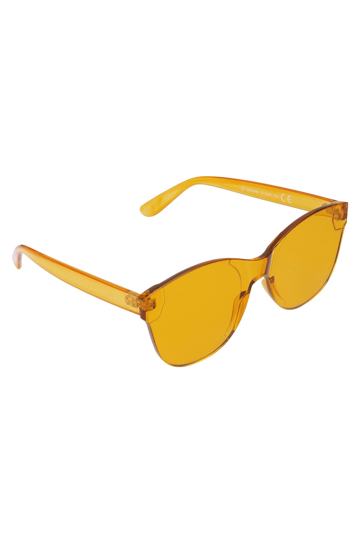 Single-color trendy sunglasses