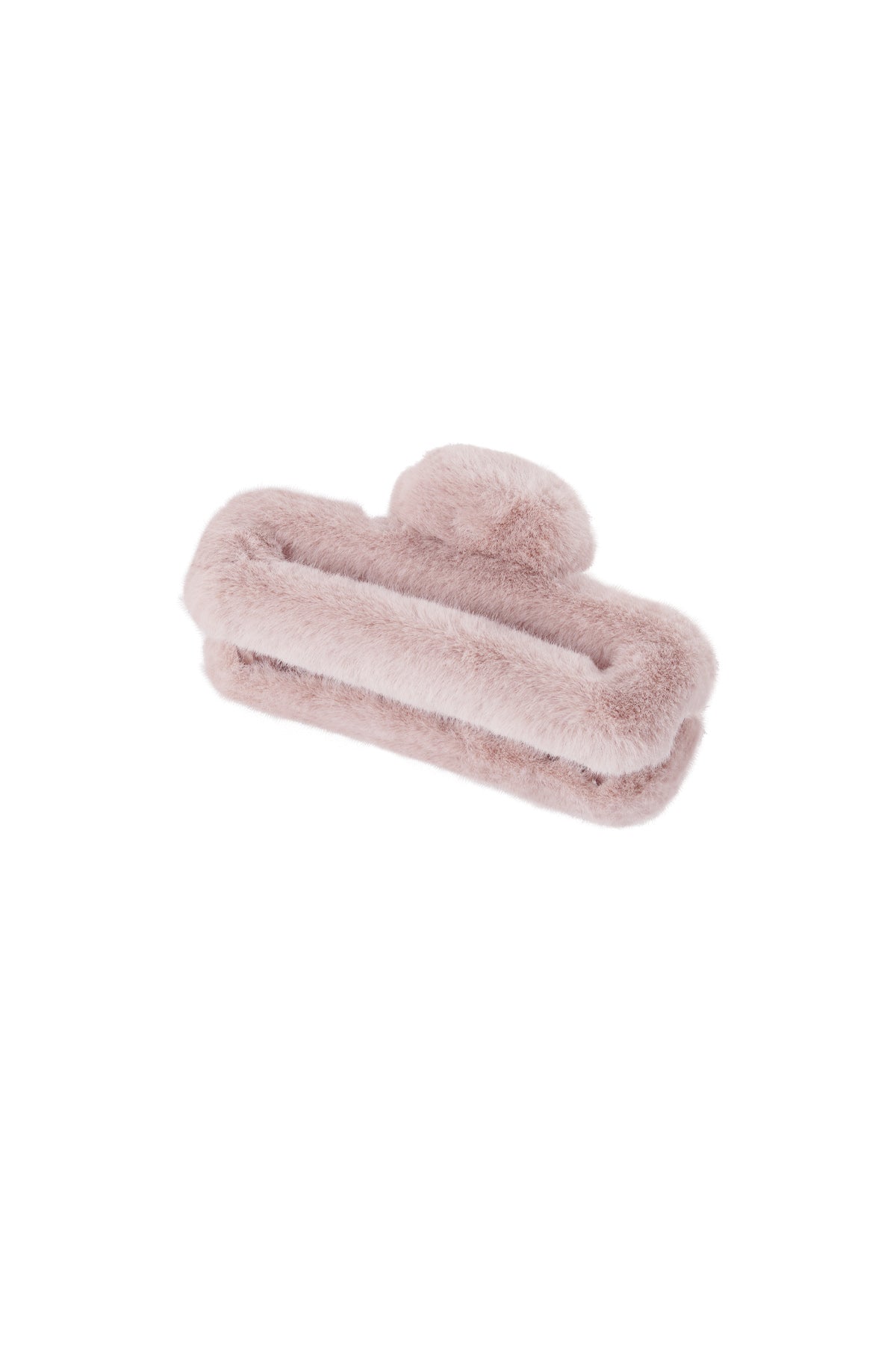 Hair clip fluffy straight