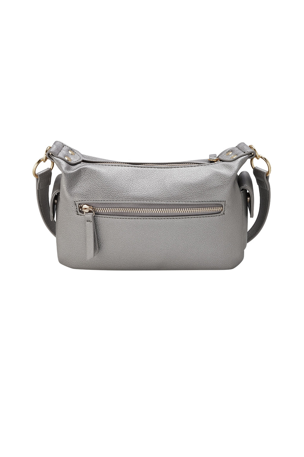 Statement bag with compartments - dark gray 