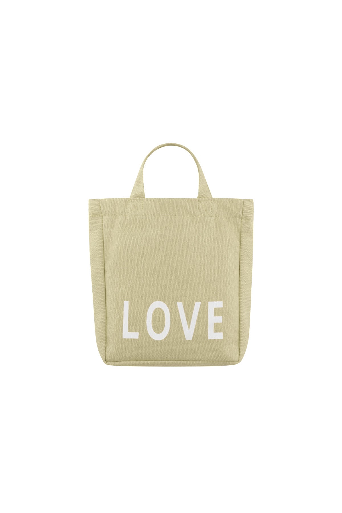 Small canvas bag love