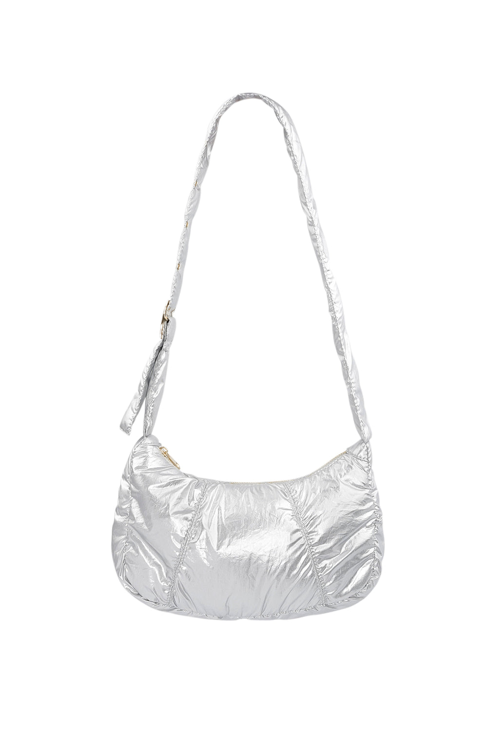 Metallic Muse bag - Silver Color color