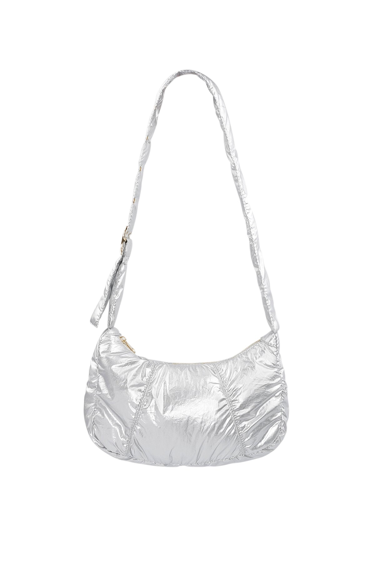 Metallic Muse bag - Silver Color color