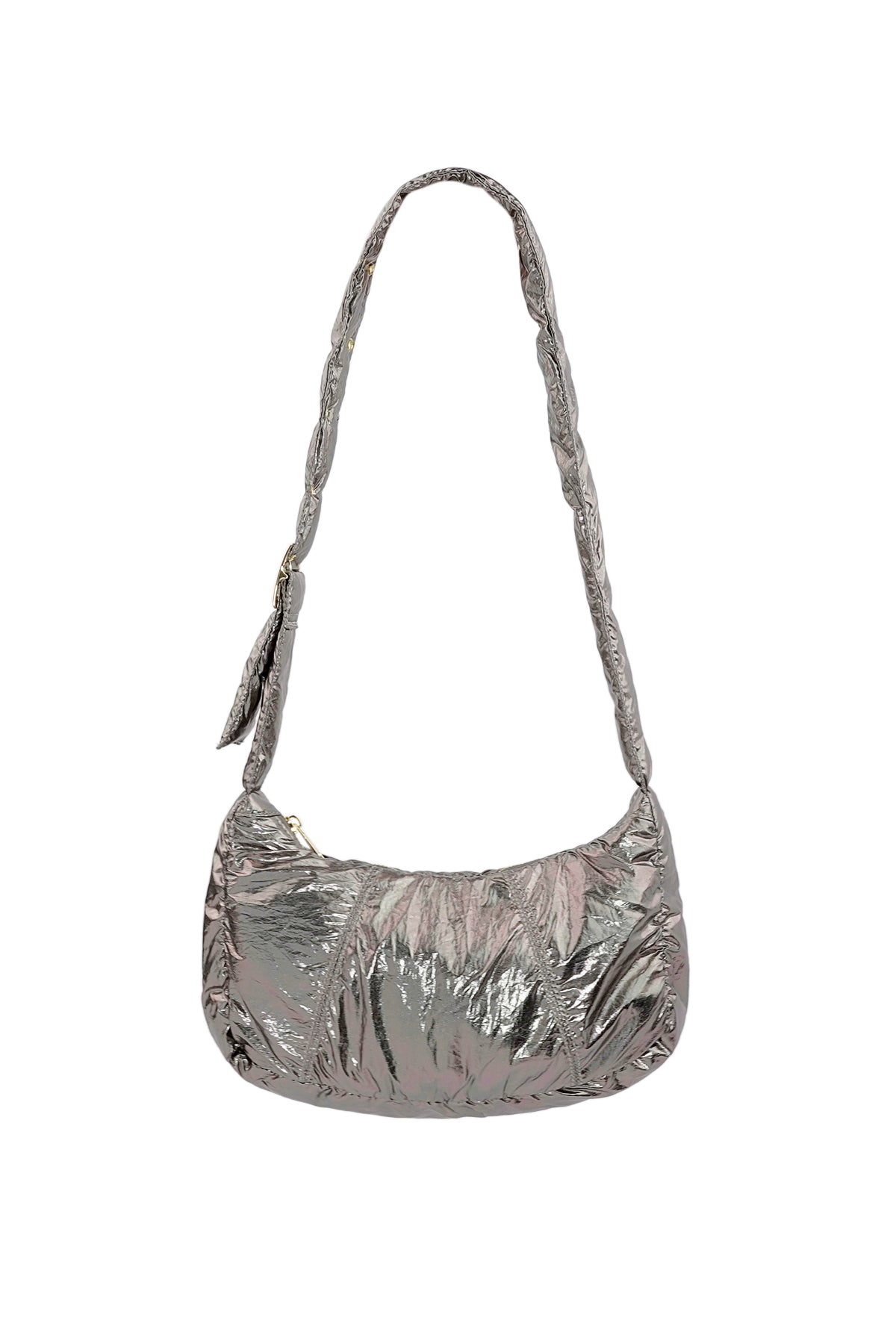 Metallic Muse bag - Silver Color color