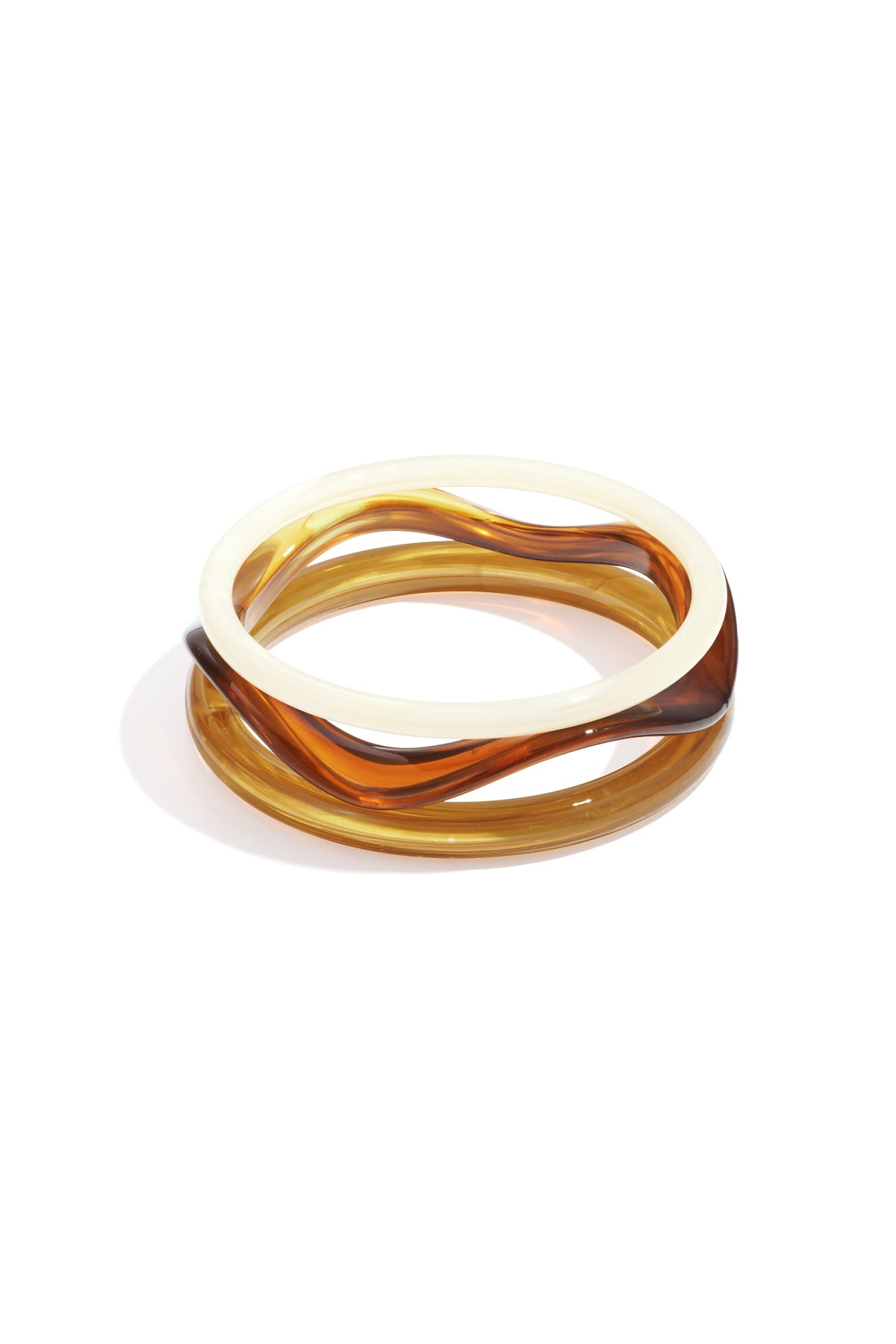 Acrylic Bangles Solid Color Casual Daily Simple Series Women's jewelry