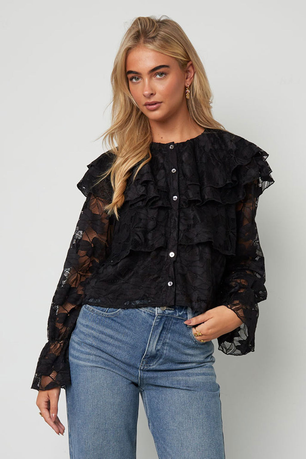 Layered Blouse Lace