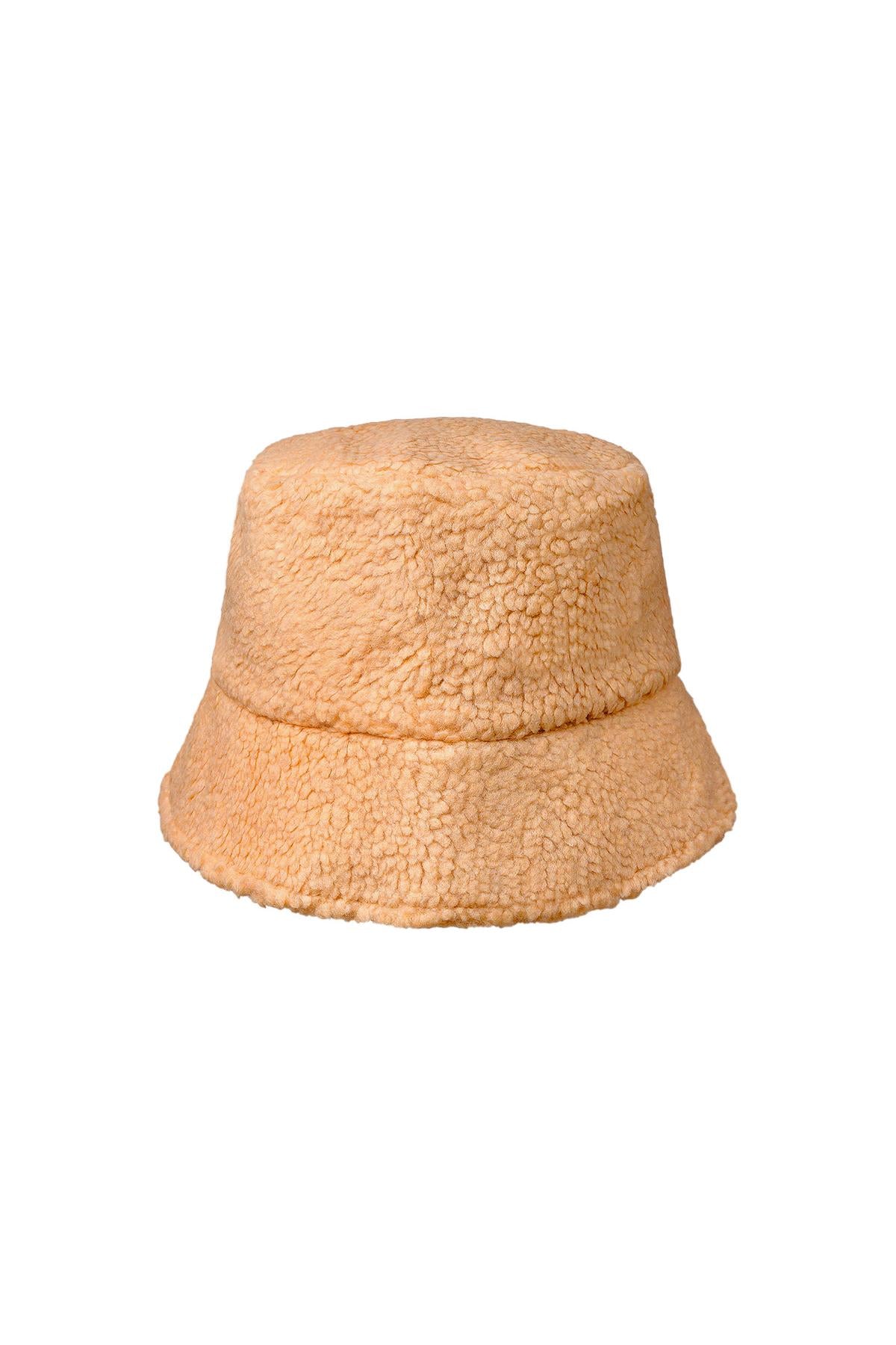 Bucket hat teddy Camel Polyester One size