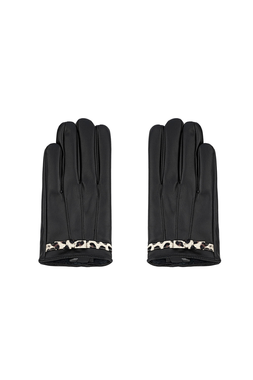 Gloves cosy leopard