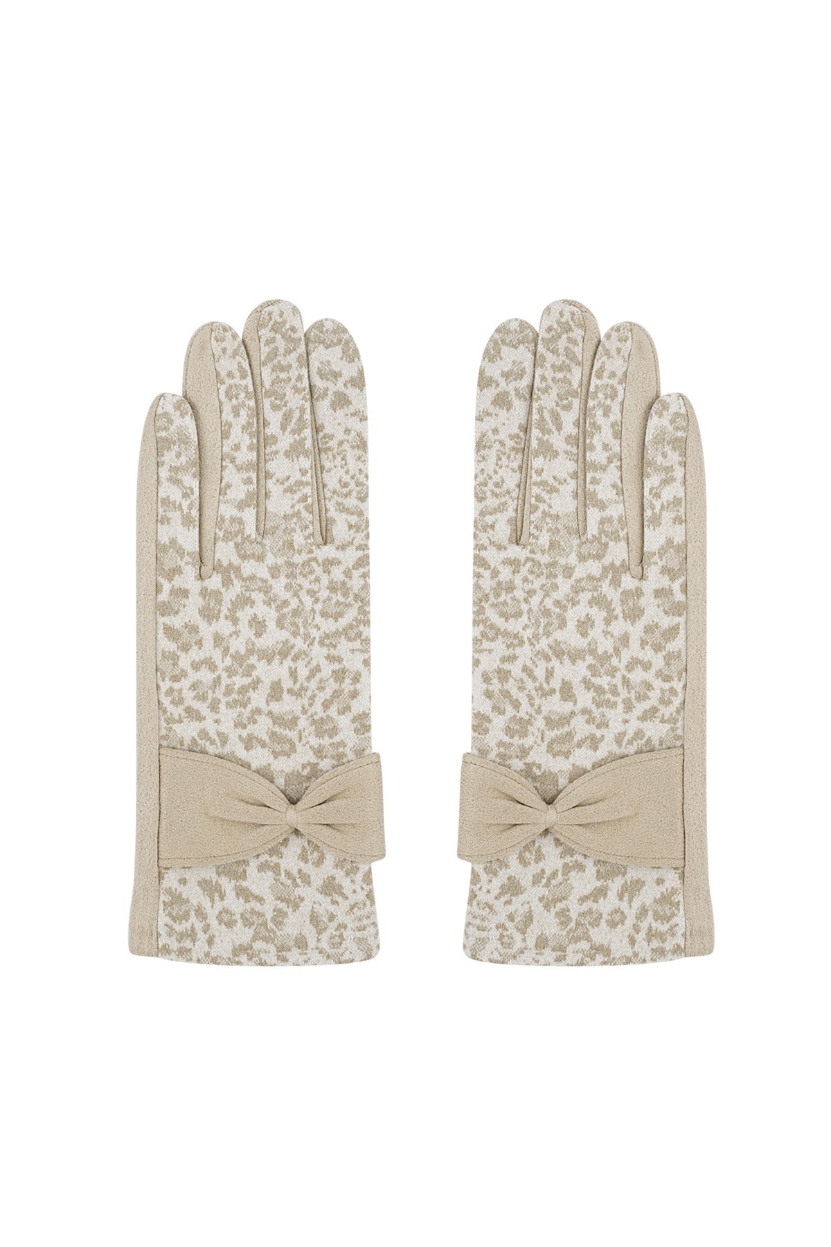 Leopard chic gloves