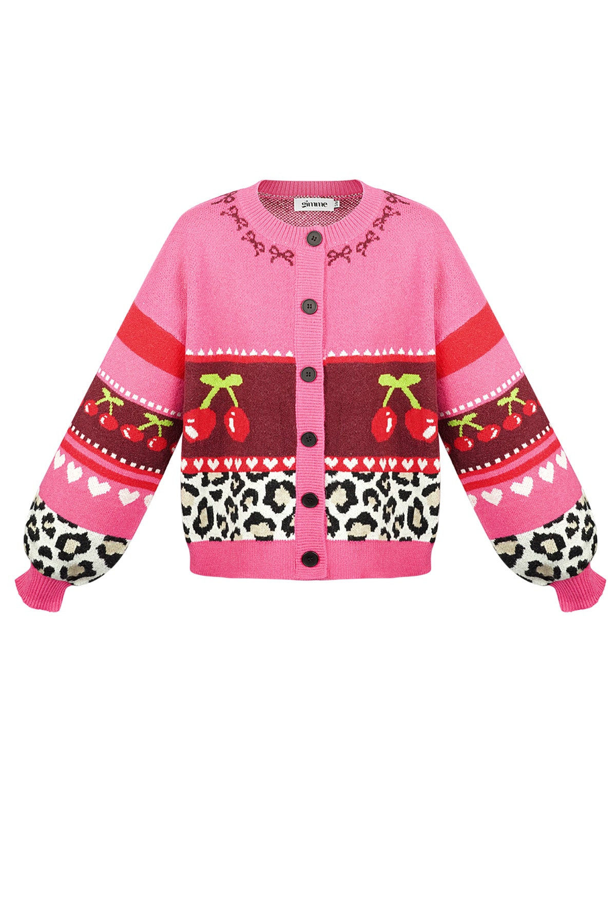 Vest cherry baby - Beige pink