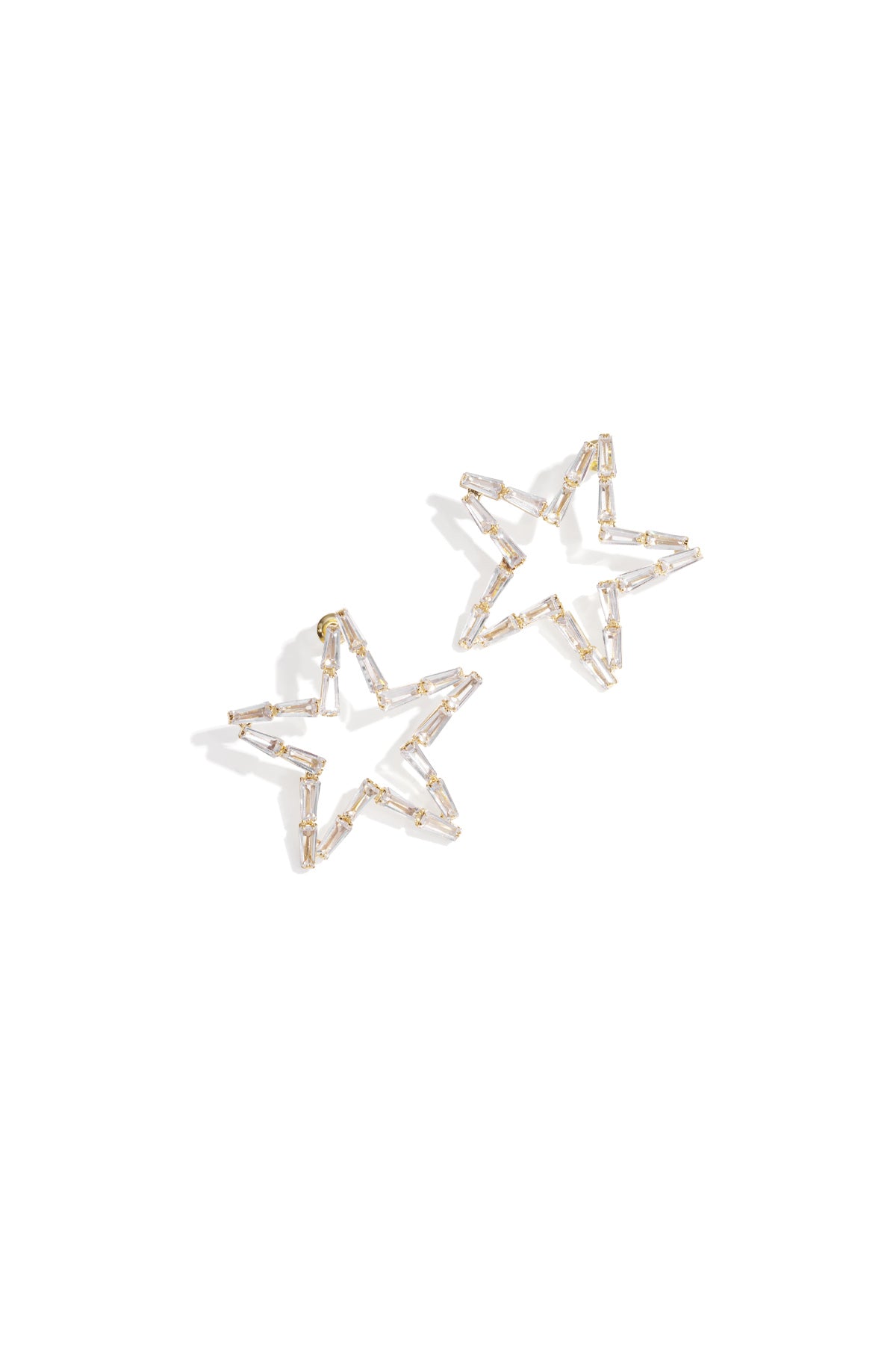 Copper Stud Earrings Star Elegant Christmas Luxurious Series Women's jewelry