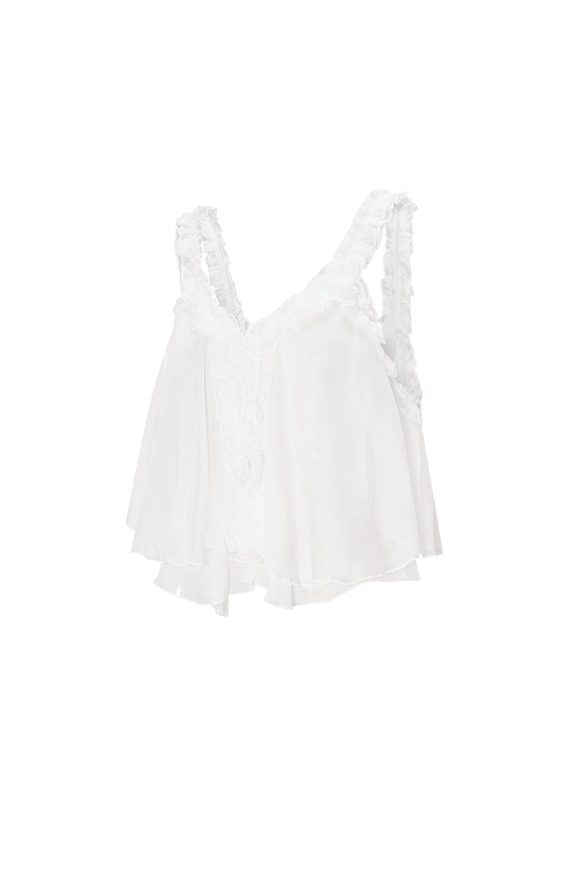 Dreamy ruffle top