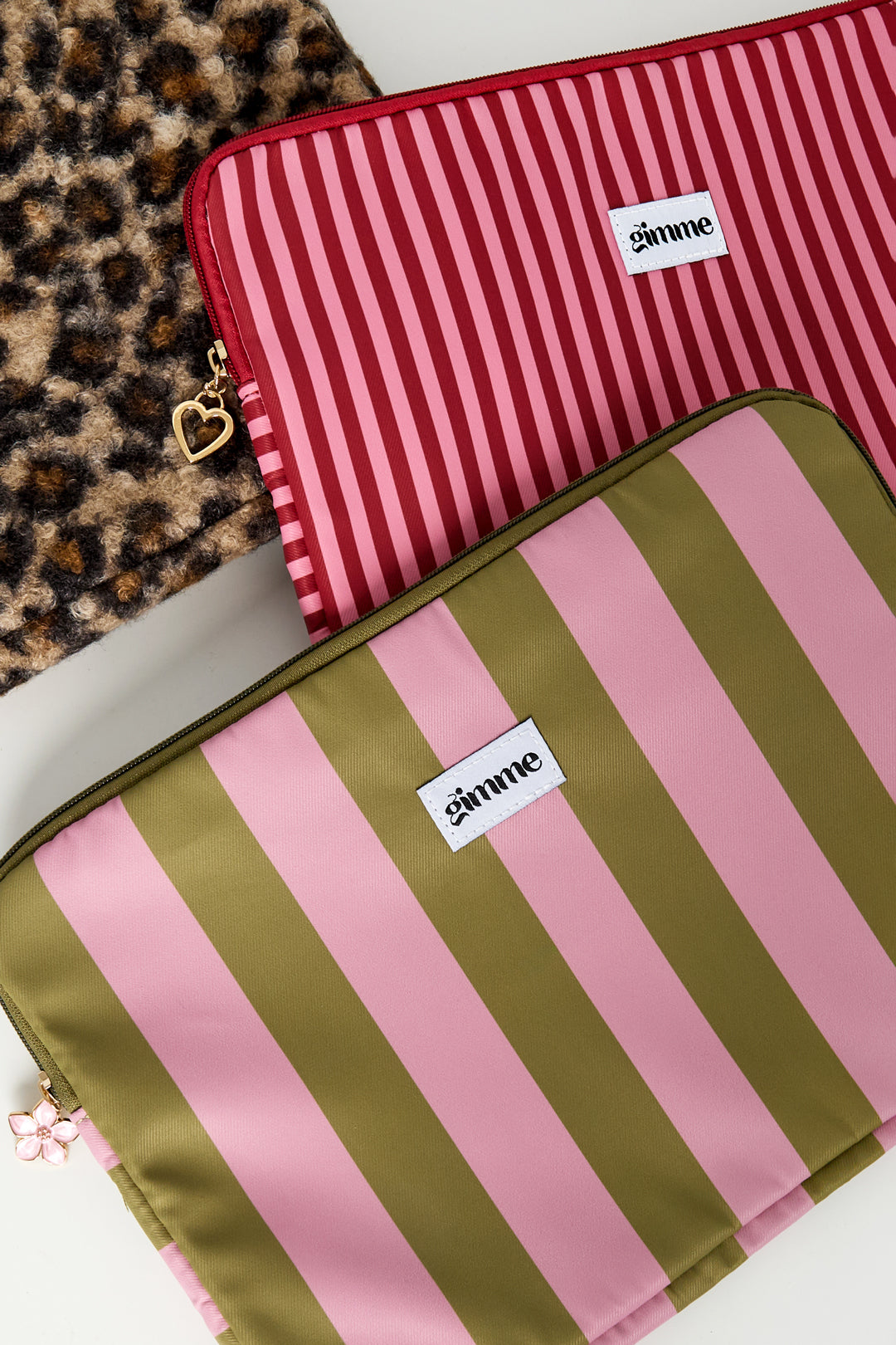 Gimme striped laptop case