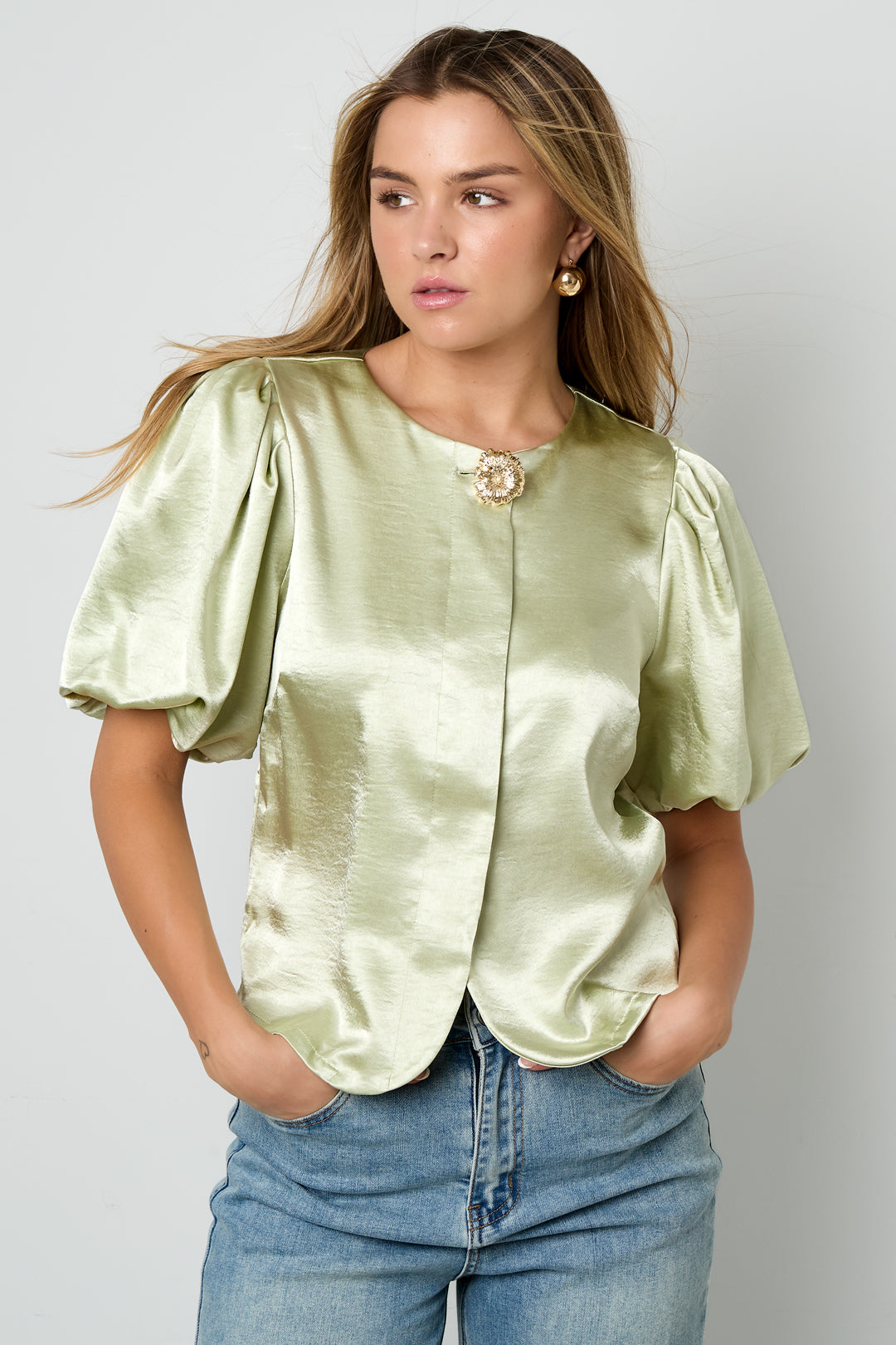 Puff Sleeve Statement Top