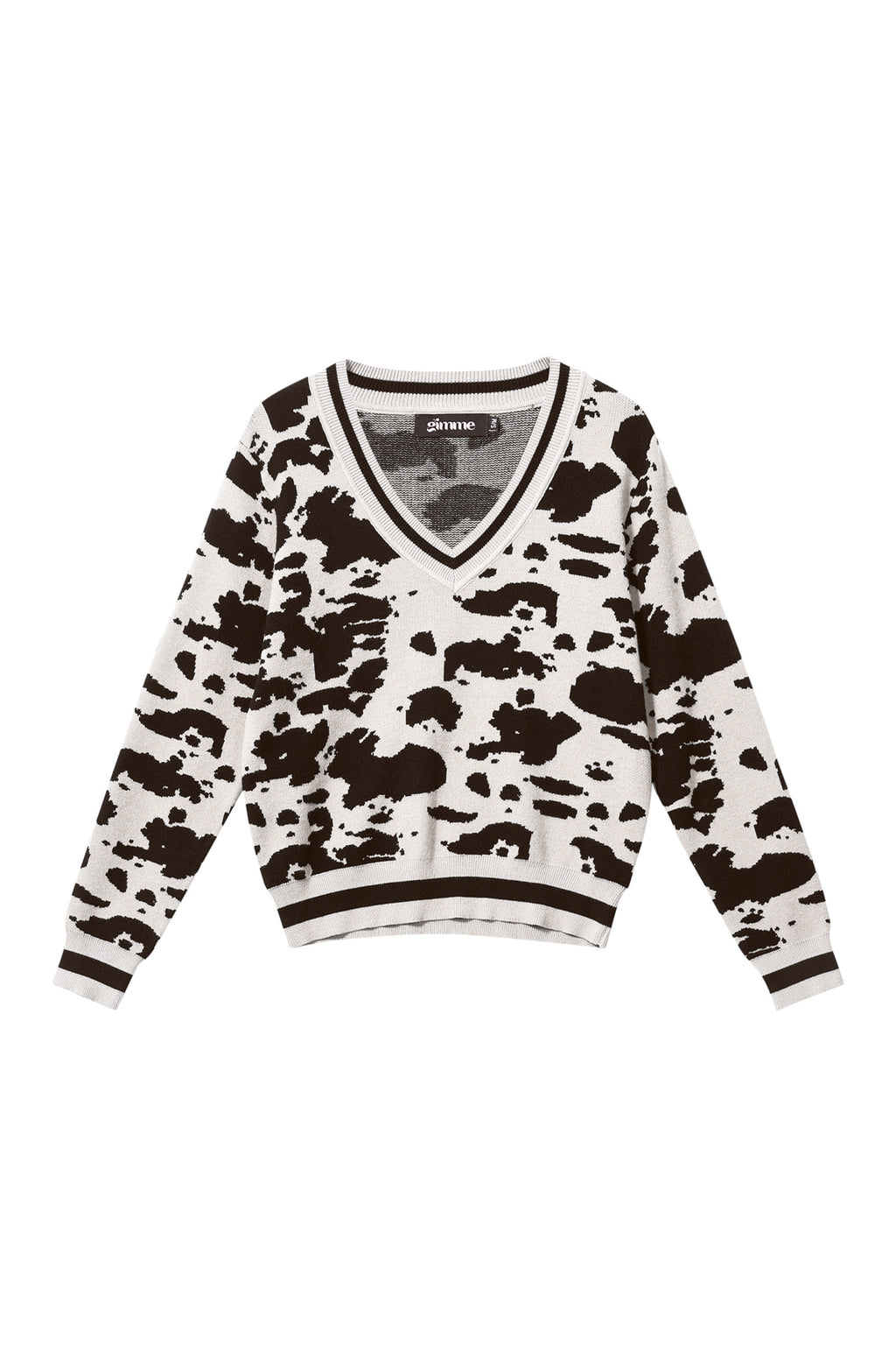 Adhesive (human cotton) Knit sweaters Leopard print Casual Fall/Winter  Clothes