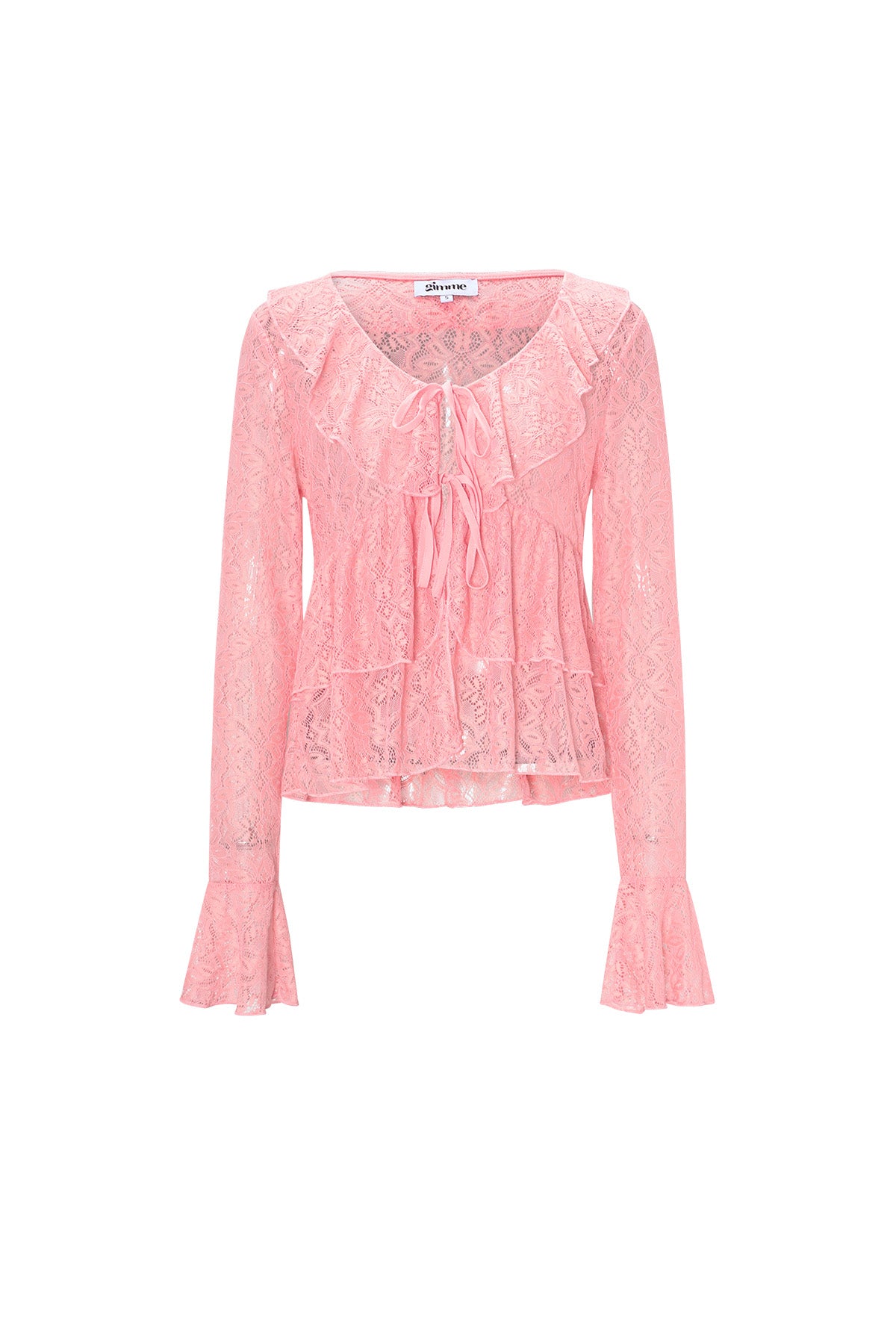 Lace Ruffle Top
