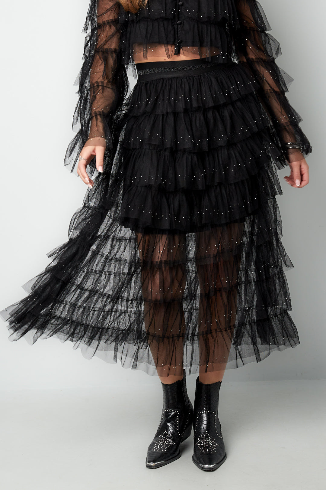 Festival The Sparkly Ruffle Skirt