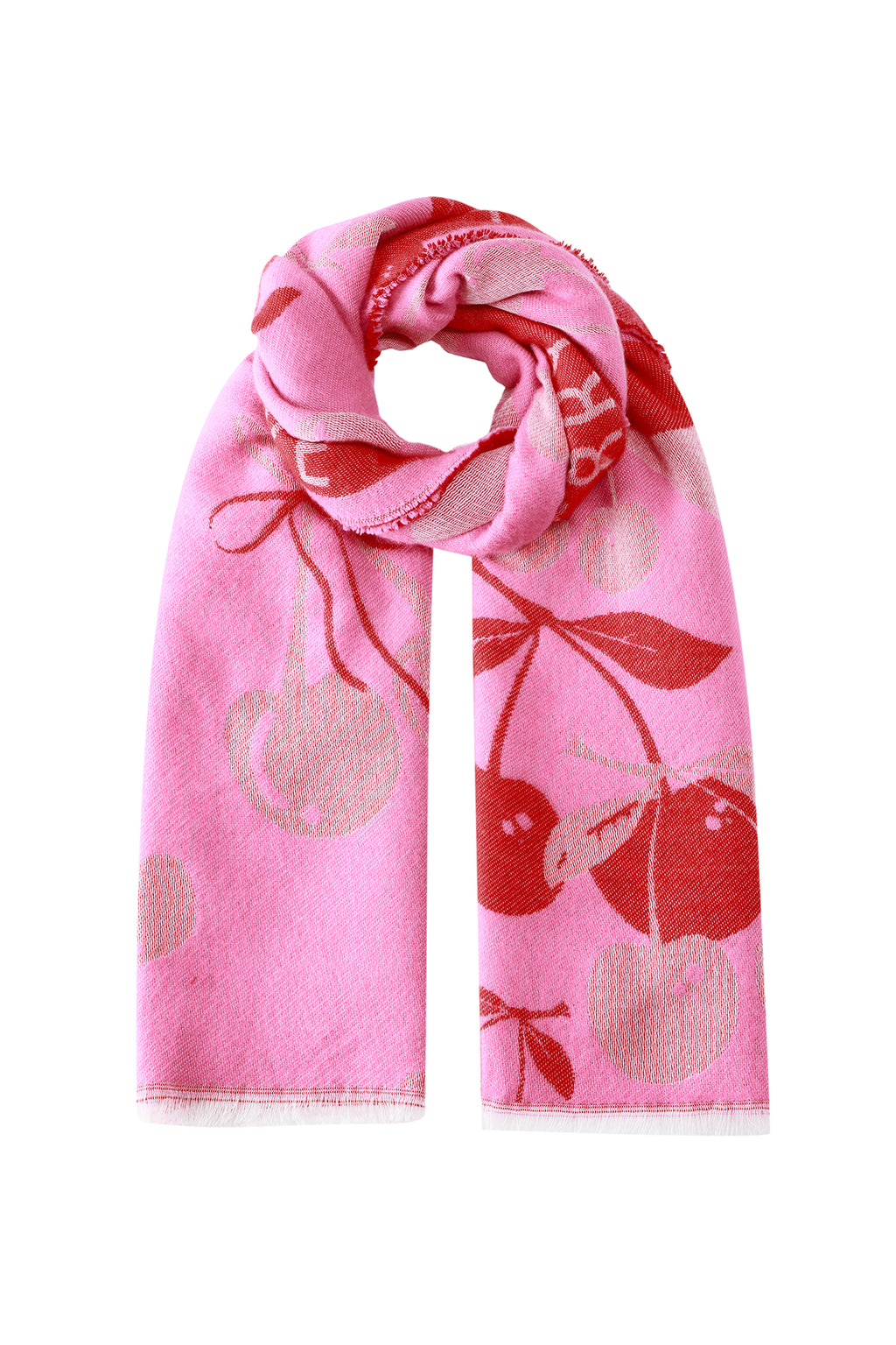 Winter scarves cherry Casual Acrylic Daily Accessories