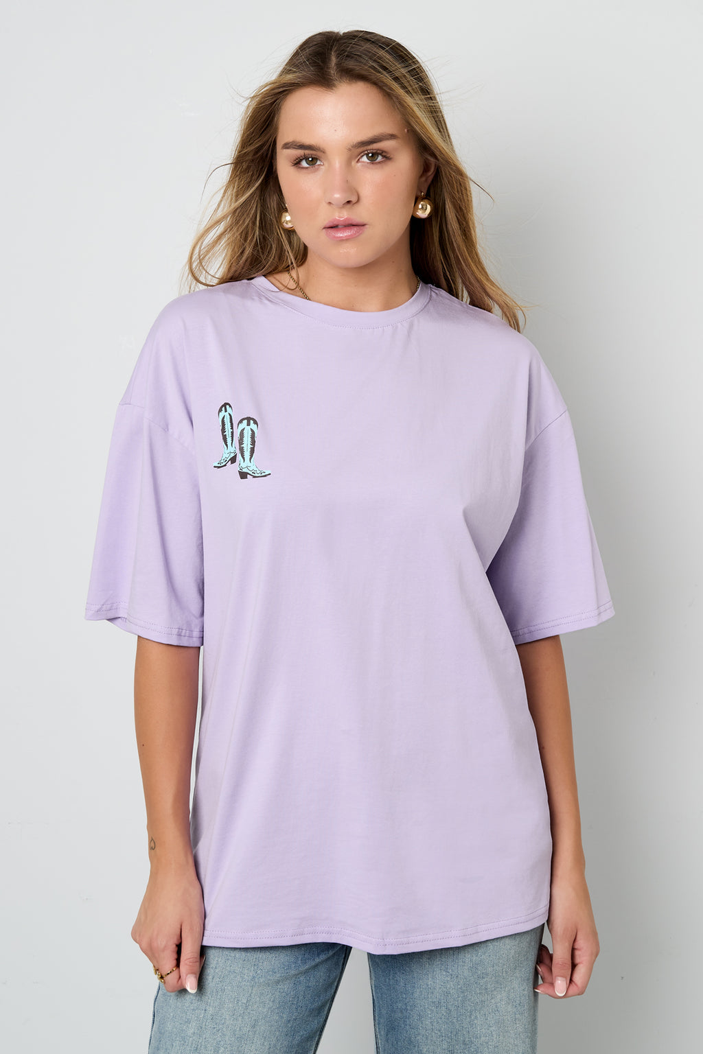 T-shirt Cowboy Boots