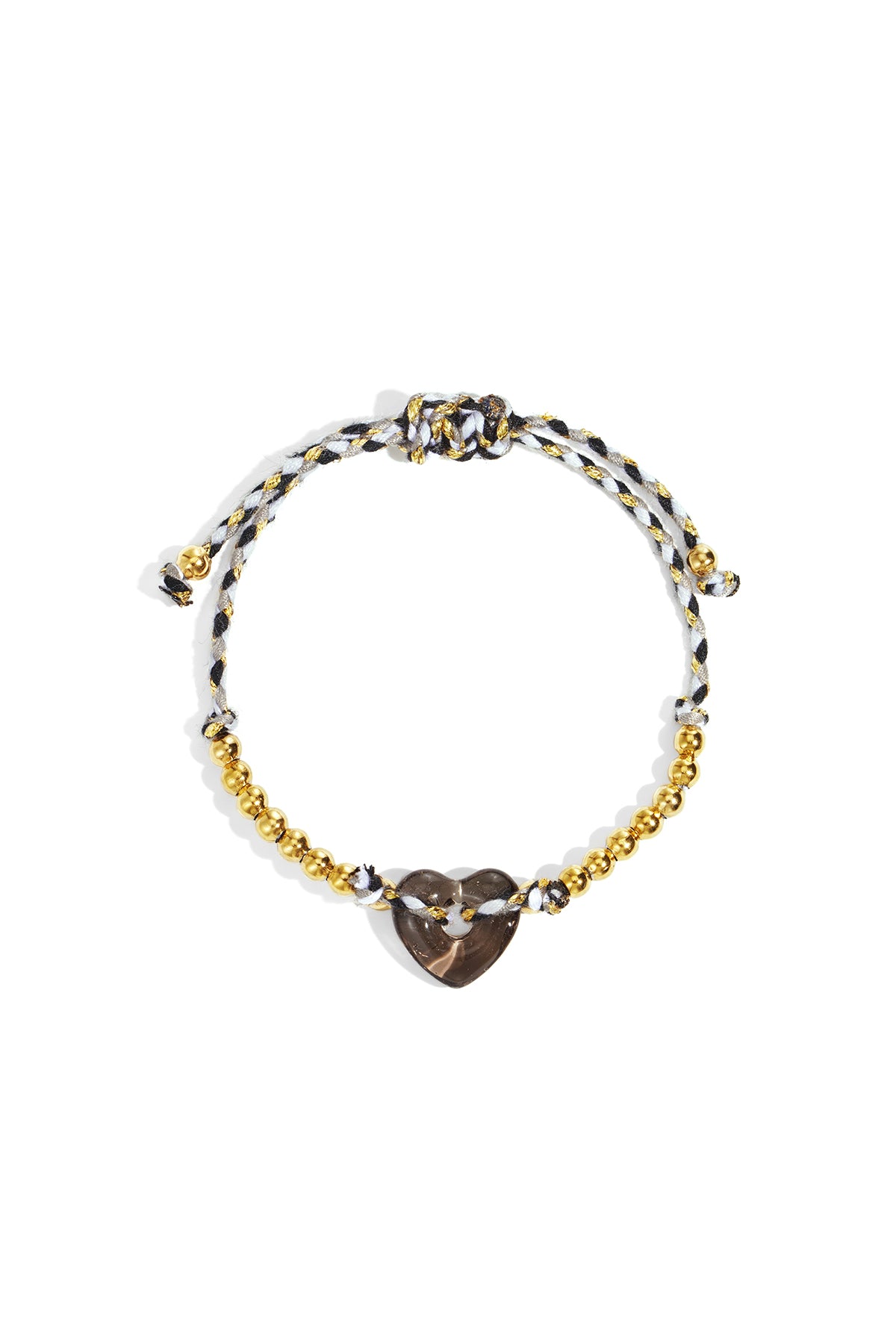 Polyester Beaded Bracelets Heart Casual Daily Simple Series Women's jewelry