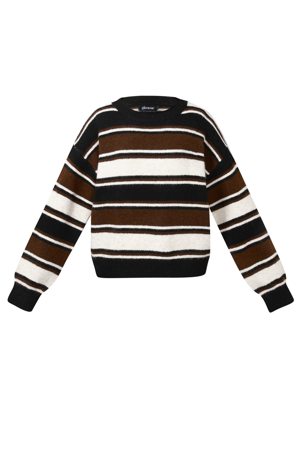 Polyester fiber (polyester) Knit sweaters Stripes Casual Fall/Winter  Clothes