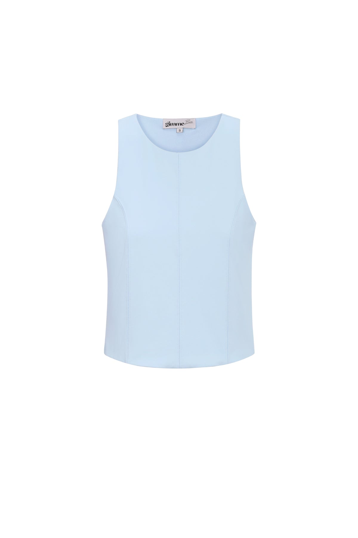 Sporty sleeveless top basic