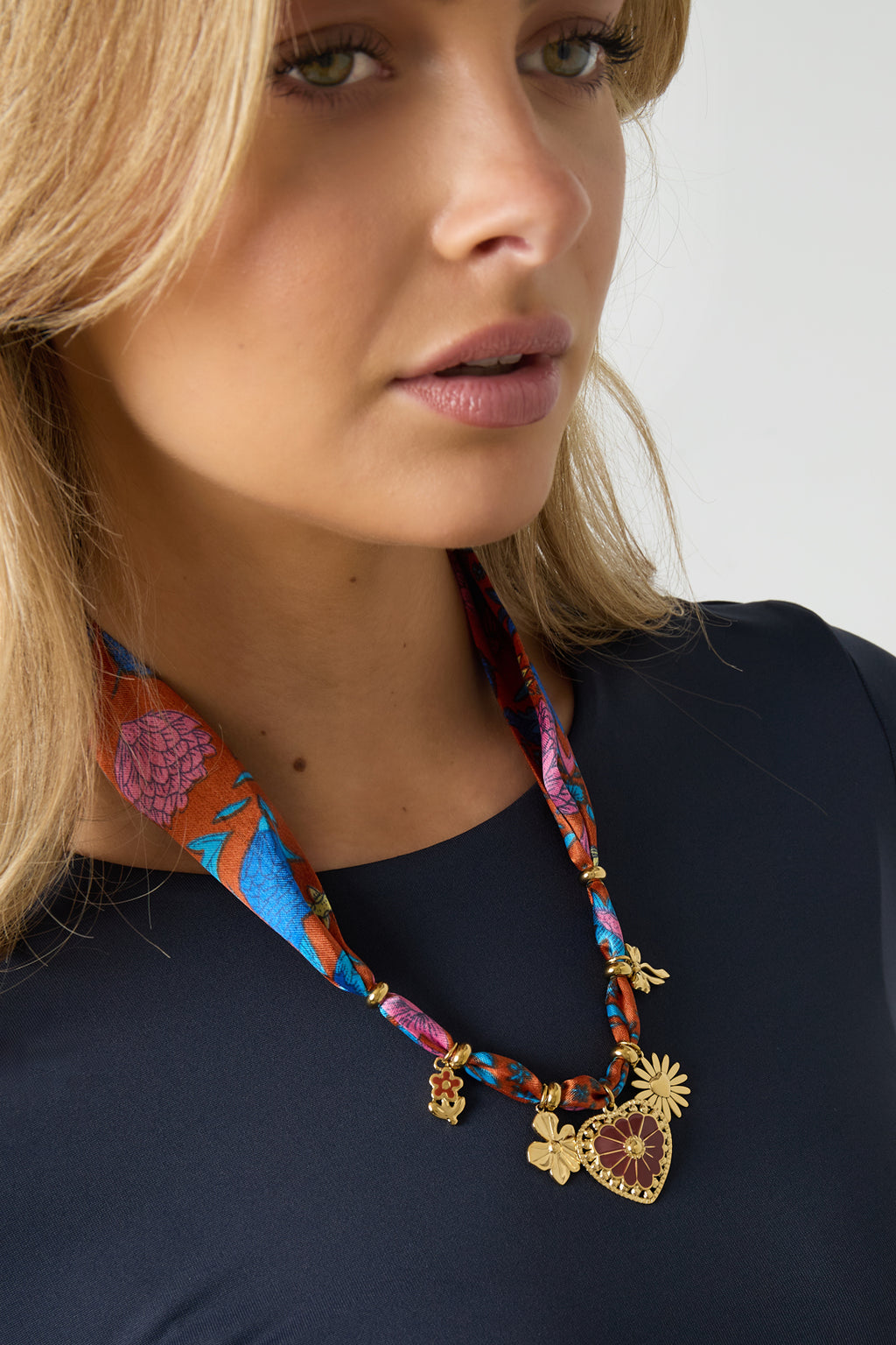 Stainless Steel Long Necklaces Heart Casual Daily Romantic Series Women's jewelry