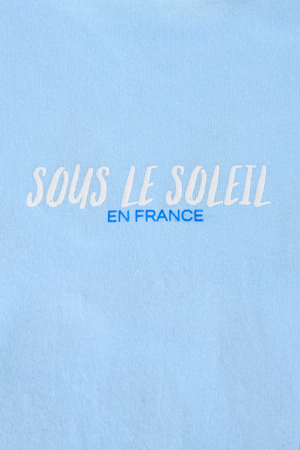 Sous le Soleil en France oversized tee